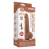 LoveToy SlidingSkin Gode Sliding Skin 20 x 5.3 cm Marron